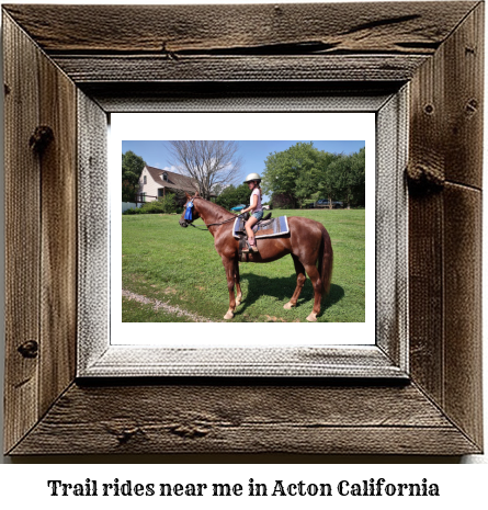 trail rides near me in Acton, California